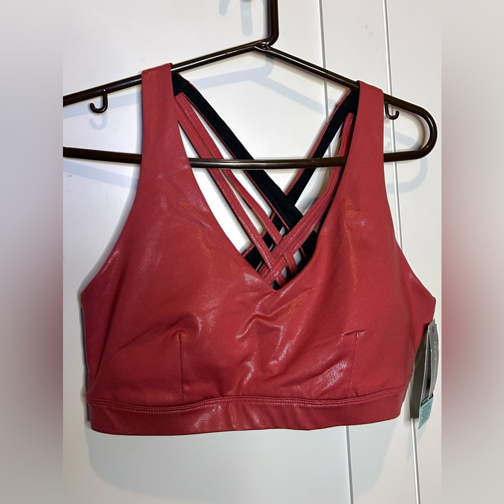 Women's Red Strappy Bralette